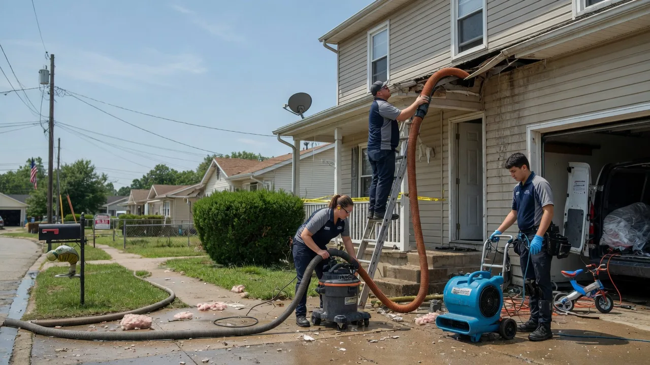 Water Damage Restoration in Clarksville, OH near me